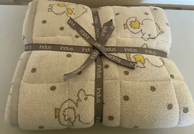 Indus Duck Baby Nursery Cot Quilt Blanket  Play Mat New • $17