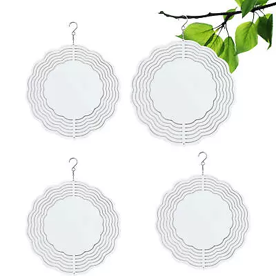 4* DIY Wind Spinner Aluminum Sublimation Wind Spinners For Yard • $49.56