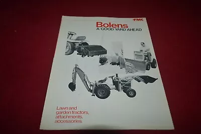 Bolen Attachments For Lawn & Garden Tractors Dealer's Brochure WSVA  • £18.30