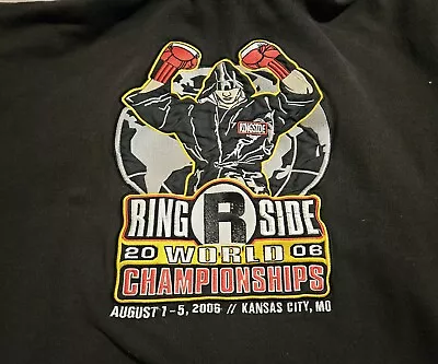 Ring Side Boxing Championship Hoodie XL  2008 • $89.99