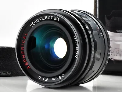 Voigtlander Ultron 28mm F/1.9 Lens Asperical L39 LTM From Japan [Near Mint] • $490