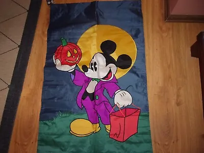 Disney MIckey Mouse Halloween Yard Flag • $9.99