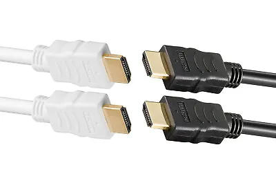 £4.99 • Buy HDMI Cable 2.0 4K ARC 2160p Ultra HD 0.5m 1m 2m 3m 5m 10m 15m 20m Short Long