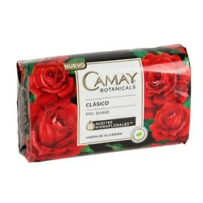 Camay Botanicals Bar Soap Classic Red Rose  5.3 Oz • £5.40