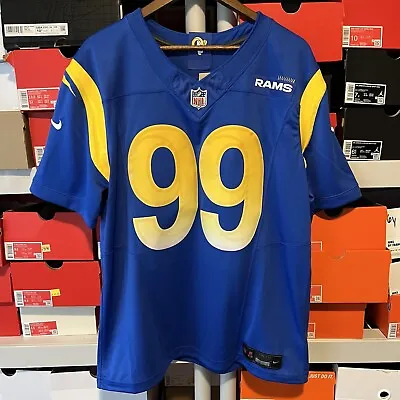 Nike NFL Los Angeles Rams Aaron Donald #99 Vapor FUSE Limited Jersey Size XL • $89