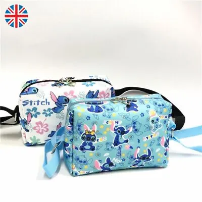 £9.24 • Buy Lilo Stitch Stitch Anime Crossbody Bag Kawaii Oxford Cloth High Capacity Handbag