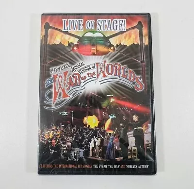 Jeff Wayne's: The War Of The Worlds - Live On Stage (DVD) NEW AND SEALED • £14.95