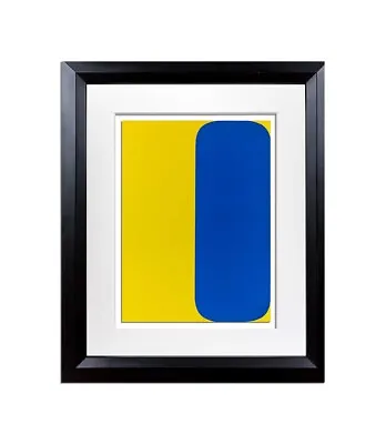 Ellsworth Kelly (1923- ) Original Lithograph | 1964 | Yellow/Blue | Limited Ed. • $1170