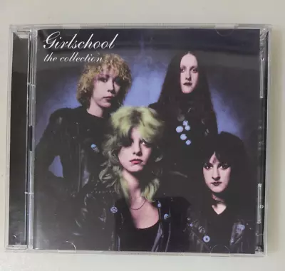 GIRLSCHOOL THE COLLECTION (1998): 2 CD Set 47 Tracks Motorhead British Import • $19.99