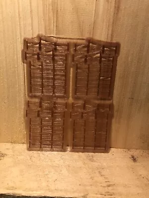 N Scale Farm Fencing Model Train Display Lot Of 4 Packets Brown • $20