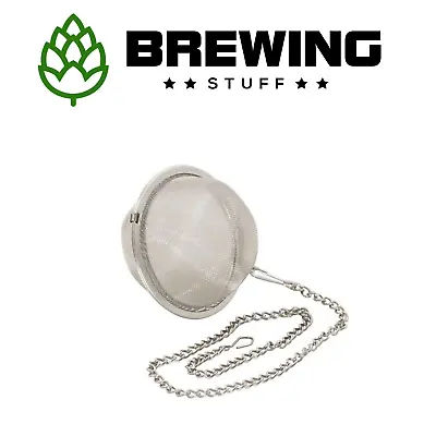 £8.95 • Buy Hop Bomb With 40CM Chain For Dry Hopping Beer Corny Keg Brewing Stainless Steel