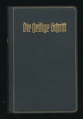 Vtg German Bible Die Bibel Oder Die Ganze Heilige Schrift D. Martin Luthers 1930 • $40