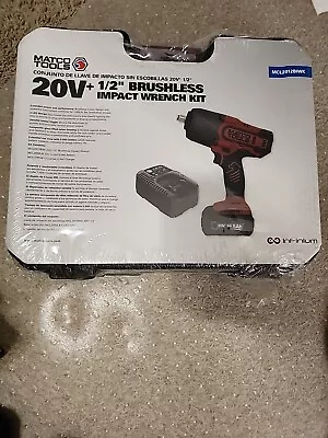 Matco Tools 1/2 Brushless 20v Impact Wrench Kit NEW IN BOX • $600