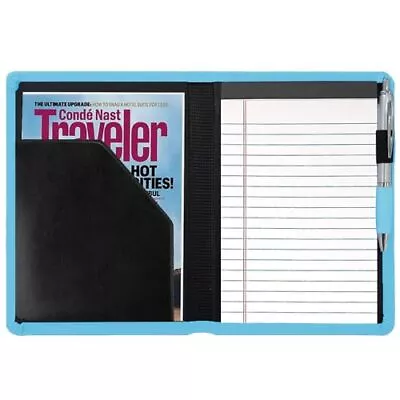 Padfolio Binder A5 Document Organizer With Refillable Lined Notepad Junior S... • $22.10