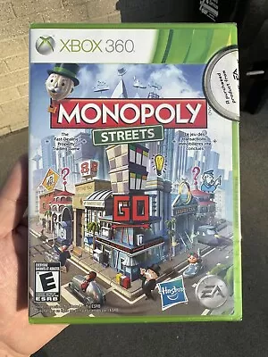 Monopoly Streets (Microsoft Xbox 360 2010) *EA EXPERIENCE PURCHASE* *SEALED* • $25