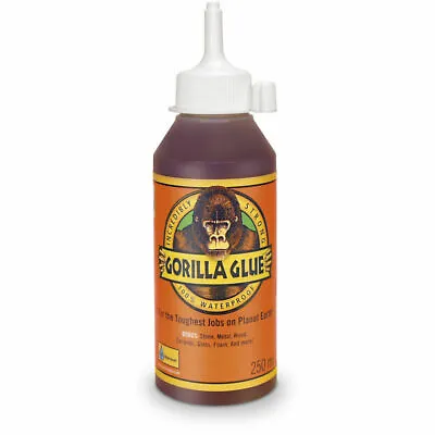 £6.89 • Buy Gorilla Glue Super Tough Waterproof Adhesive Glue All Purpose PU Bond 250ml