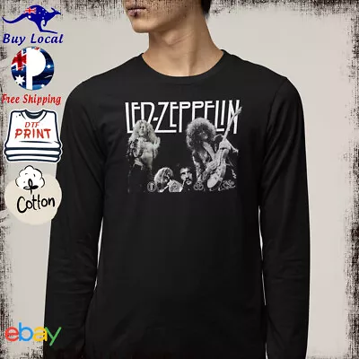 LED ZEPPELIN The Band Long Sleeve T Shirt XS - 5XL Retro Rock Music Tee • $61