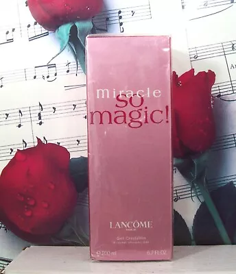 Lancome Miracle So Magic Crystal Shower Gel 6.7 FL. OZ. Sealed Box • $59.99