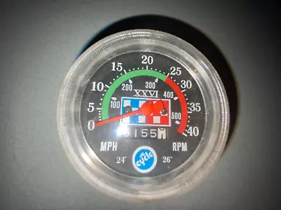 Vintage Cycle Speedometer JAPAN Racing Look Design Tachometer Bike 24  26  • $17.95