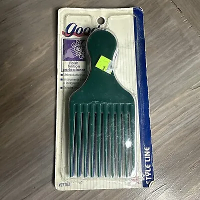 Goody Comb Hair Lifts Afro Pick 3 Pack Green White Blue NOS VTG 1996 27103 • $23.73