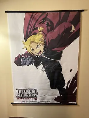 Fullmetal Alchemist Brotherhood  Nylon Poster 31”x43” • $25