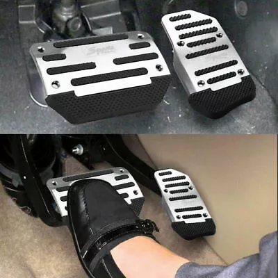 2pcs Universal Car Non-Slip Automatic Gas Brake Foot Pedal Pad Cover Accessories • $15.19