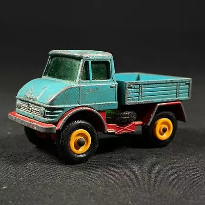 Matchbox Lesney Regular Wheels #49 Unimog Mercedes Benz Blue England • $6.99