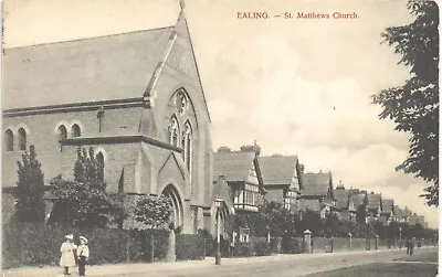 Ealing. St Matthew's Church # 334 By Charles Martin. • £10