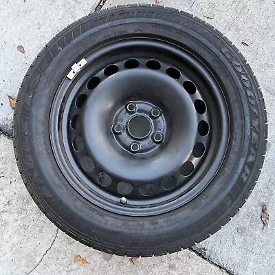 Genuine Volkswagen Full Spare R16 Wheel With Tire Goodyear 215/55 97H 3B7601027A • $30