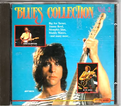 VARIOUS – Blues Collection Vol. 2 (CD 1989) Feat. JEFF BECK/HOWLIN WOLF/BB KING • $14