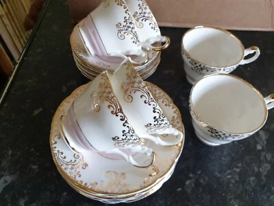 £15 • Buy Vintage Regency Fine Bone China Teaset 18 Piece.