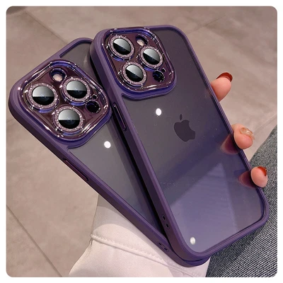 $9.99 • Buy Shockproof Glitter Clear Case For IPhone 14 12 13 11 Pro Max XR X XS 7 8 Plus SE