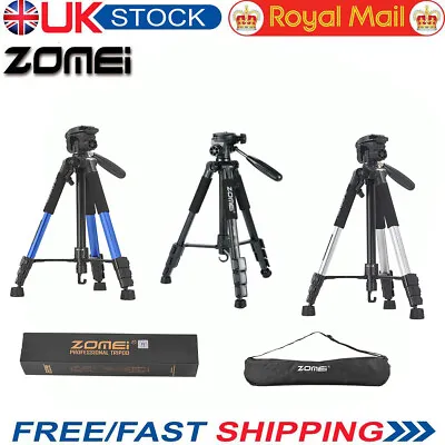 3 Color ZOMEI Q111 Tripod Professional Aluminium Travel Pan Head For Canon DSLR  • £19.99