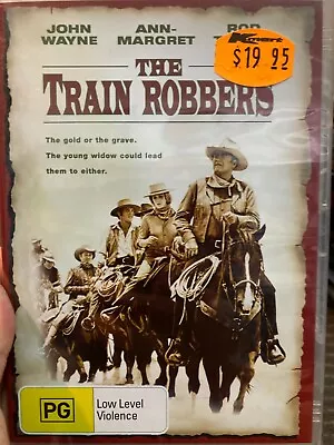 The Train Robbers NEW/sealed Region 4 DVD (1973 John Wayne Western Movie) • $12.92