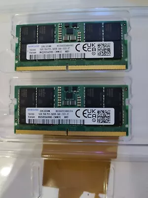 Samsung 32GB DDR5 SDRAM Memory Module - For Notebook - 32 GB • $10.99