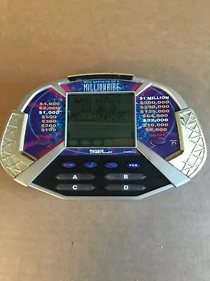 £11.48 • Buy Who Wants To Be A Millionaire Game Electronic Handheld With Cartridge - TESTED