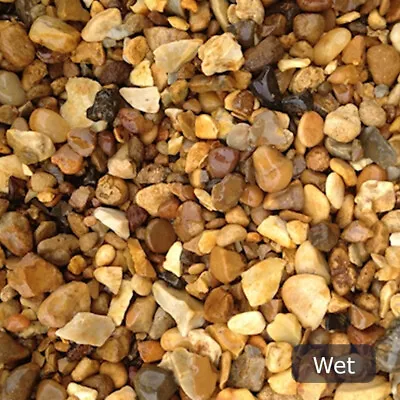 Golden Flint 20mm Decorative Aggregates Gravel Chippings Pebbles Gardens 20Kg • £13.25