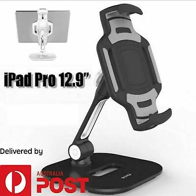 $47.99 • Buy Fit IPad Pro 12.9  Tablet Stand Holder Fit IPad 2 3 4 Mini/ Air Adjustable Mount