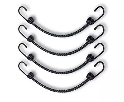 Bungee Cords Heavy Duty Outdoor By Garloy4 Pcs 16Inch Mini Bungee Cords With ... • $11.74