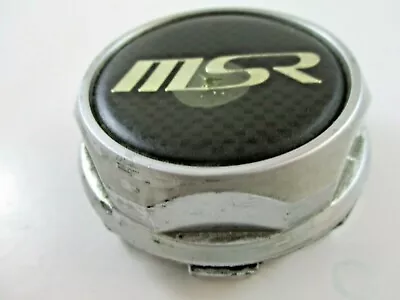 Msr Silver/black  Reduced !!!!custom Wheel Center Cap* #3239 (for 1 Cap ) • $21.68