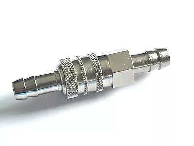 Inline 8mm Quick Release Gas Hose Connector- For BBQ Caravan Motorhome • £3.99