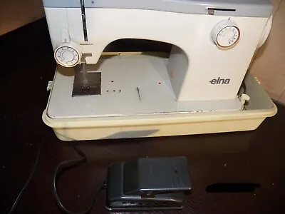 Vintage Elna Sewing Machine Switzerland • $81.99