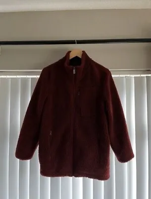 Red Cotton Traders Fleece Zip Jacket • £25