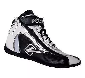 Velocita W07 Safety Driving Racing Shoes SFI Leather / Nomex White Size 7 • $59.99