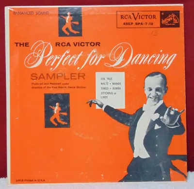 Various – Perfect For Dancing Sampler - 1955 RCA Victor SPA-7-12 7  45 RPM EP • $5.95