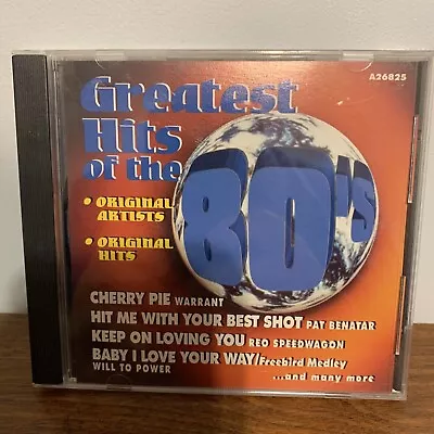 Greatest Hits Of The 80s CD Original Artists Original Hits Volume 9 • $2