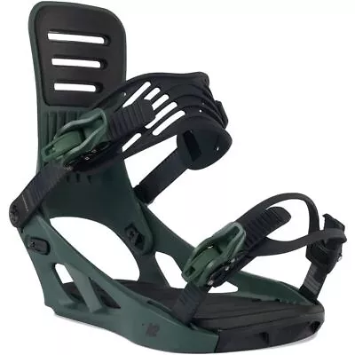 K2 Formula Men's Snowboard Bindings Deep Green X-Large MY24 • $259.95