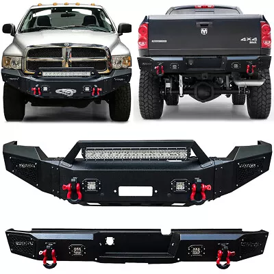 Fit 2003-2005 Dodge Ram 2500 3500 Front Or Rear Bumper W/D-Rings And Light • $639.99