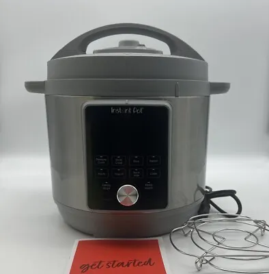 Instant Pot Duo Plus Multi-Cooker 6-Quart Whisper Quiet 9-in-1 DPPC604 • $71.99