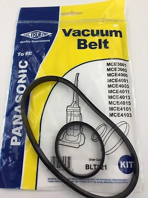 Clutch Belts X 2 To Fit Panasonic Upright Vacuum Cleaner Model Mcug302 Mcug 302 • £2.39